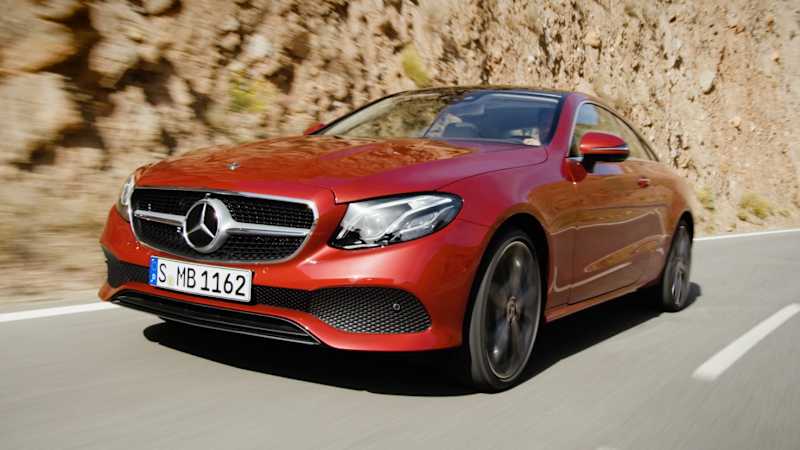 2018 Mercedes-Benz E-Class coupe is a high-class hardtop